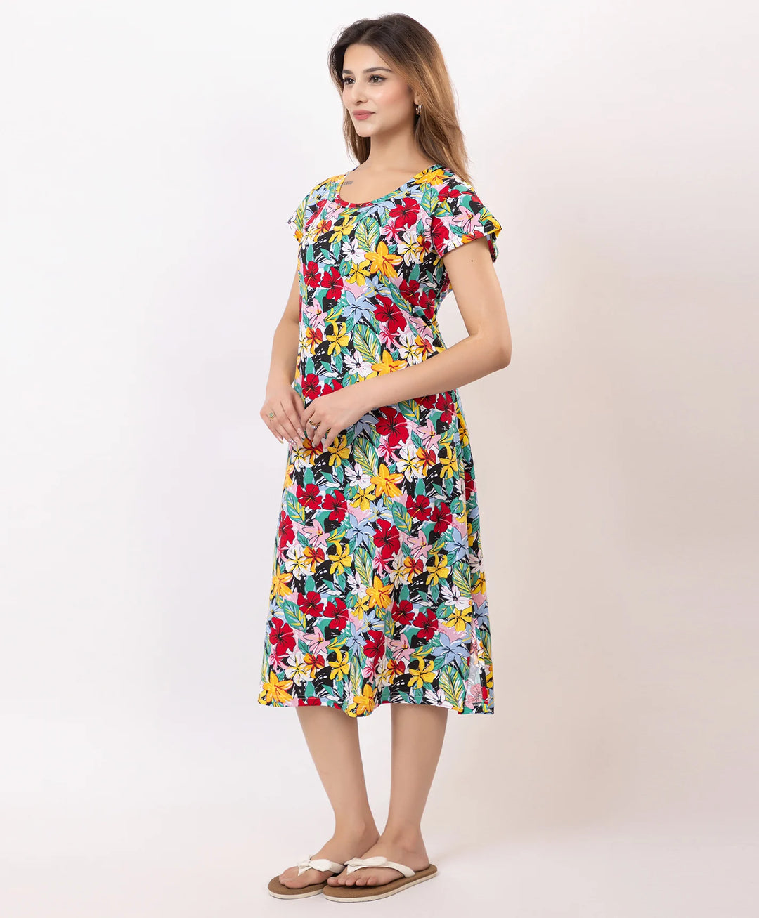 Premium Printed Short Nighty