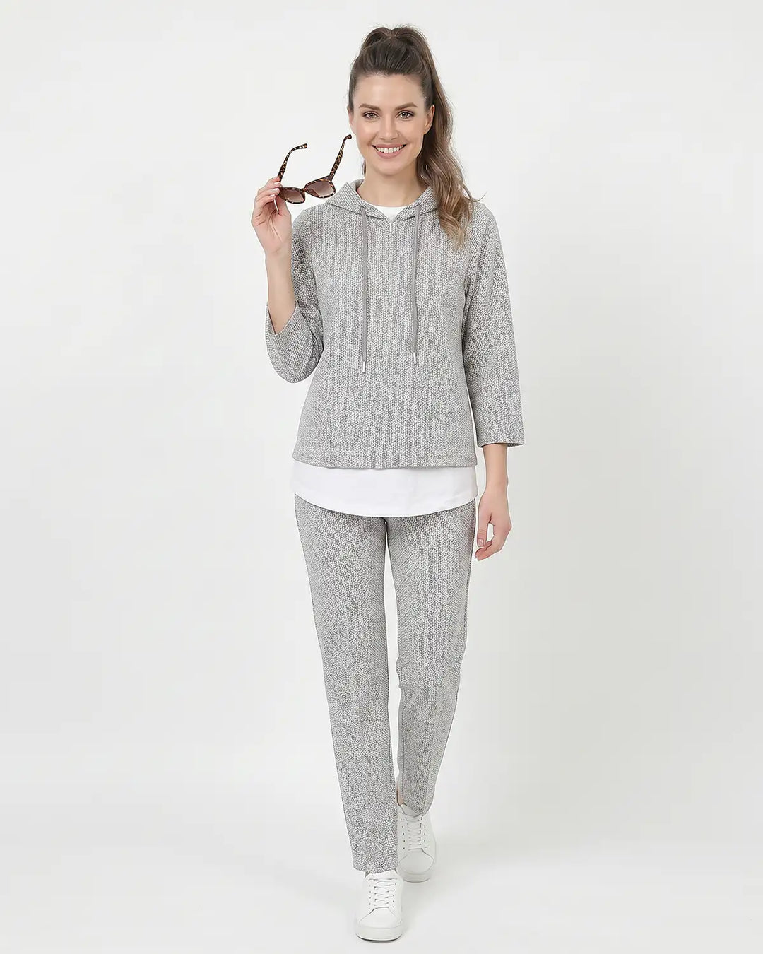 Plush Hoodie Track Suit