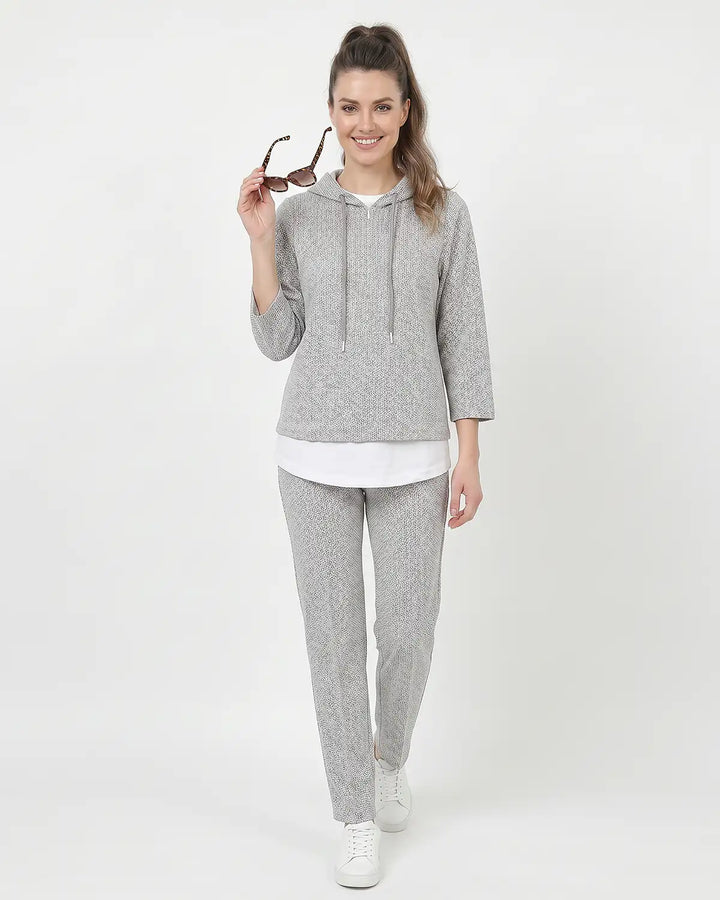 Plush Hoodie Track Suit