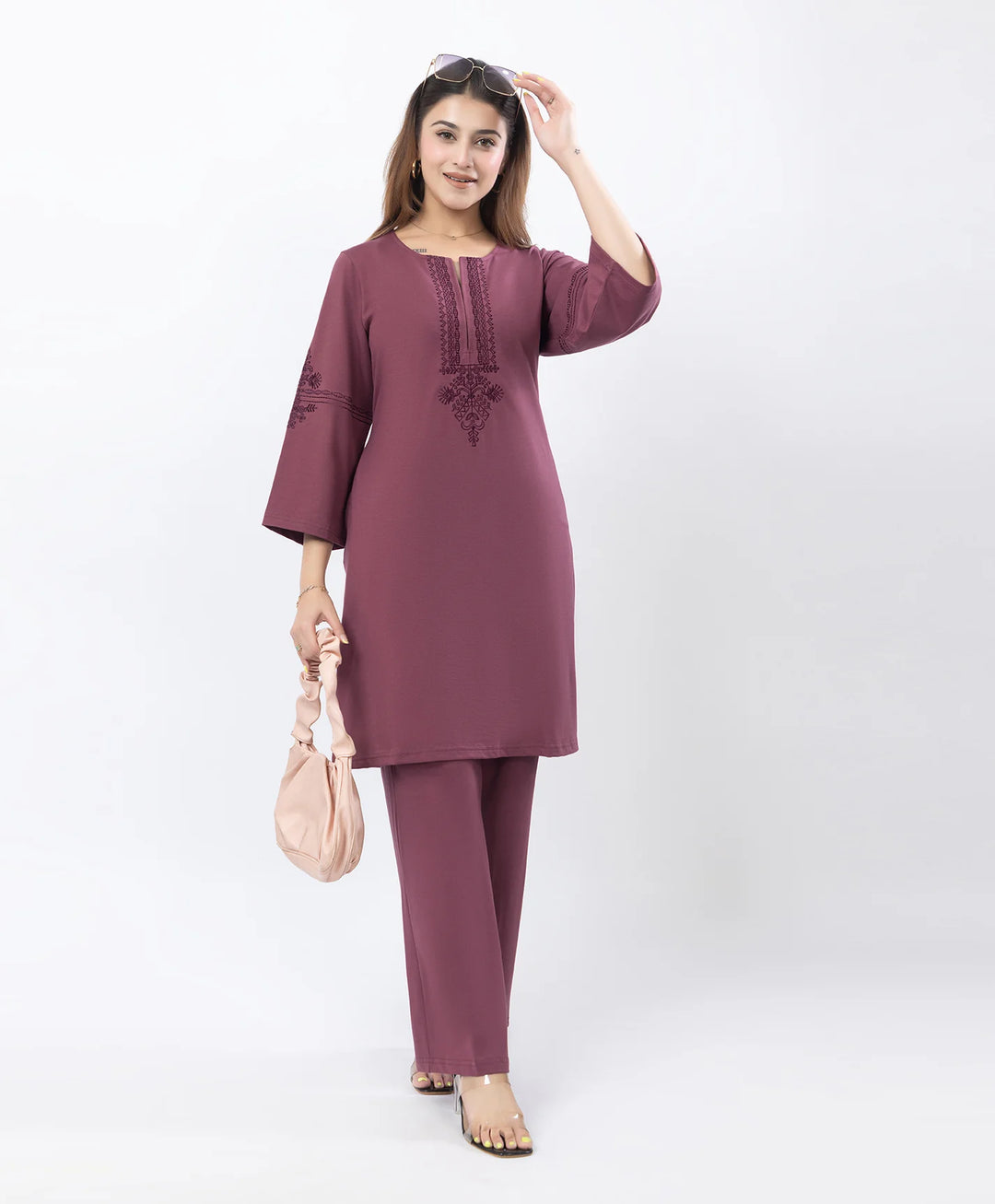 Premium Intricate Embroidered Kurta Set