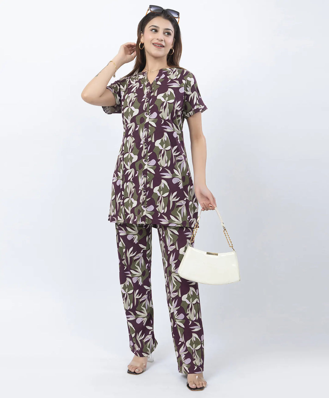 Effortless Style Floral Matching Co-Ord Set