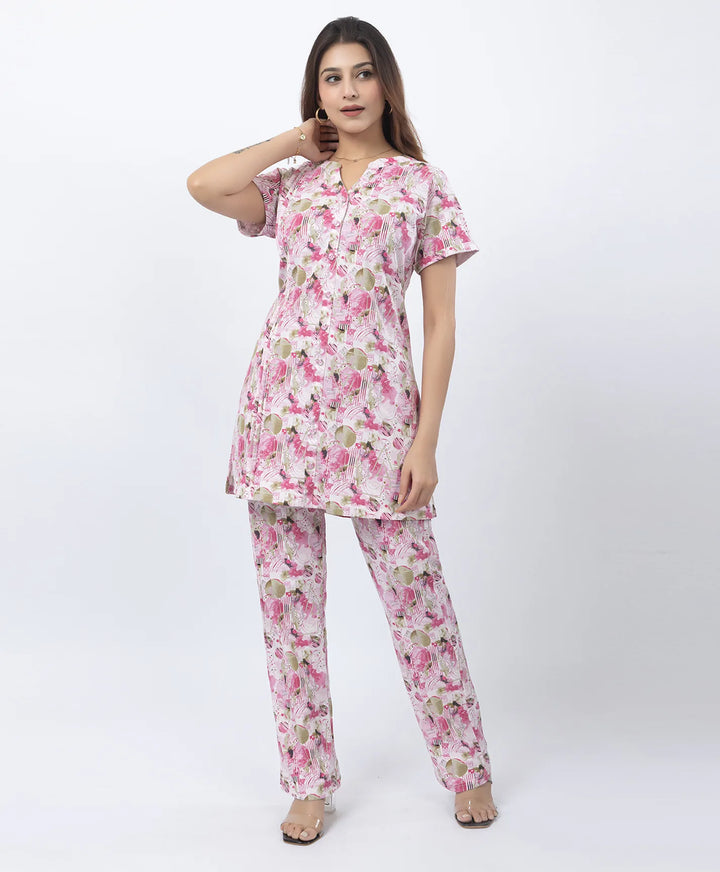 Effortless Style Floral Matching Co-Ord Set