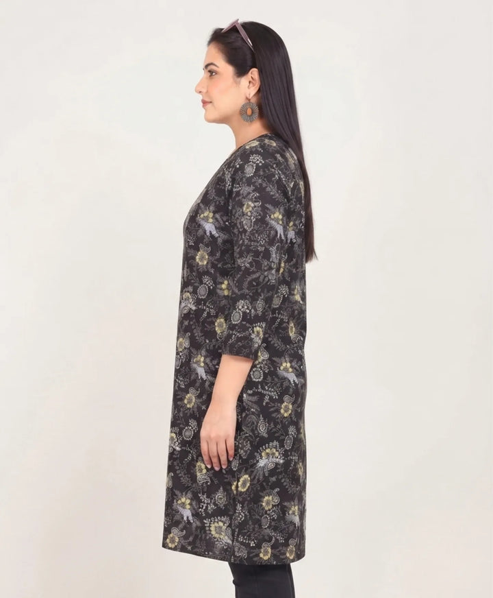 Refined Everyday Elegance Printed Kurti
