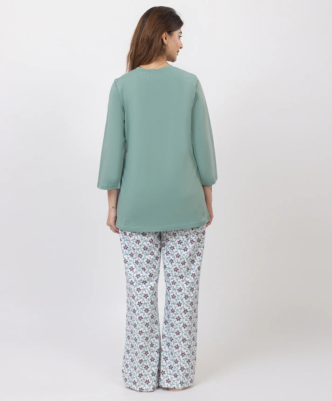 Blossom Charm Premium Night Suit