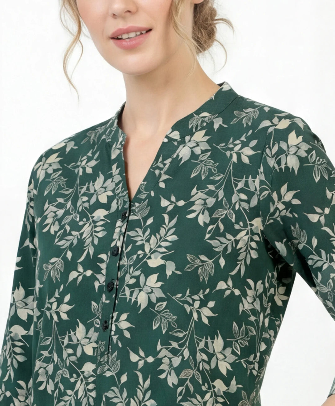 Artistic Print Straight Kurta
