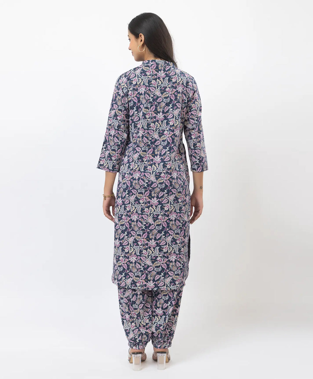Graceful Ethnic Printed Afghan Suit Set