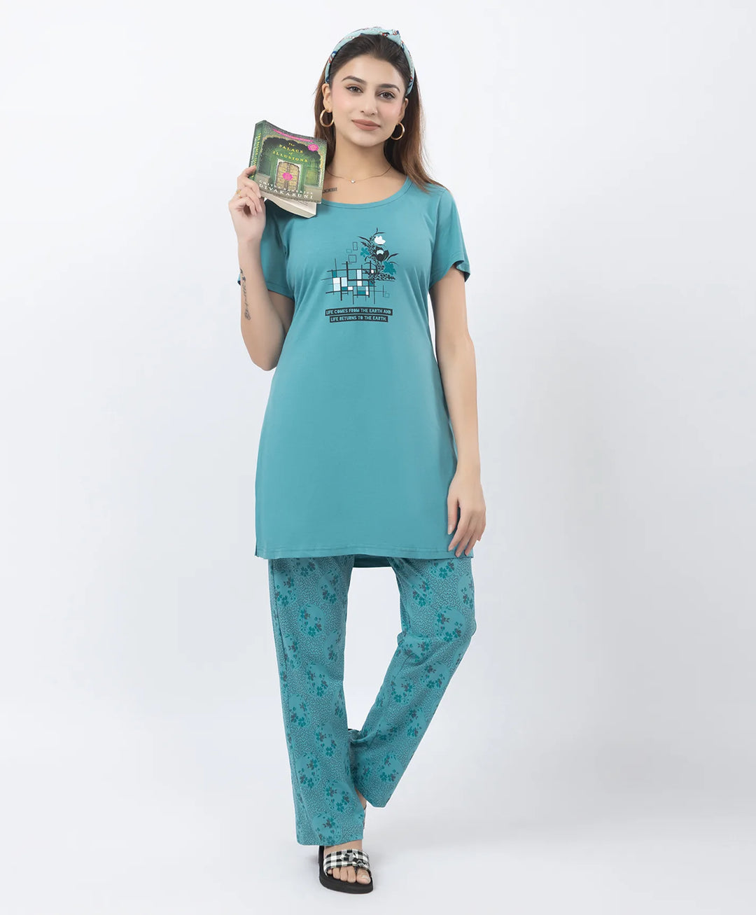 Soft & Comfortable Printed Nightwear Set