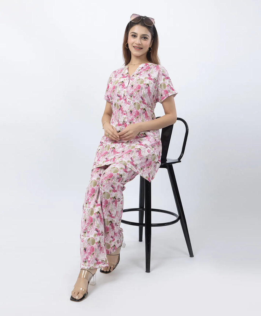 Effortless Style Floral Matching Co-Ord Set
