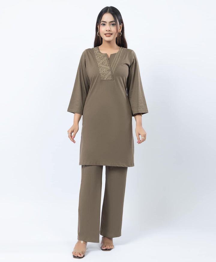 Graceful Premium Embroidered Kurta Set