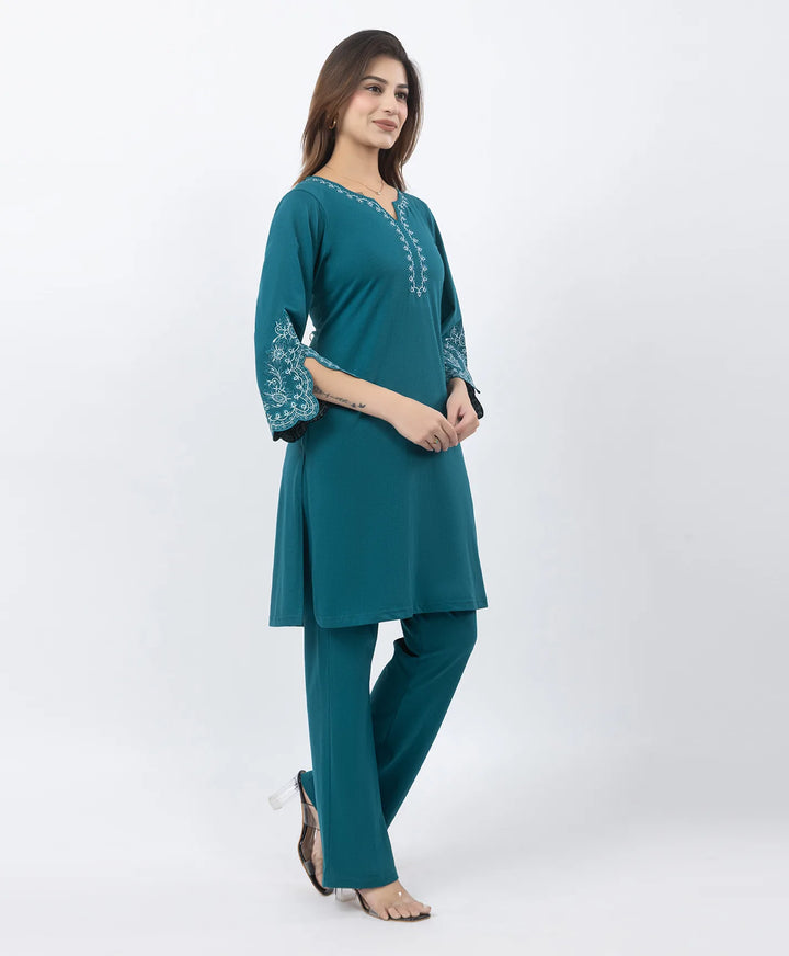 Classic Ethnic Kurta Set with Designer Sleeve Detail