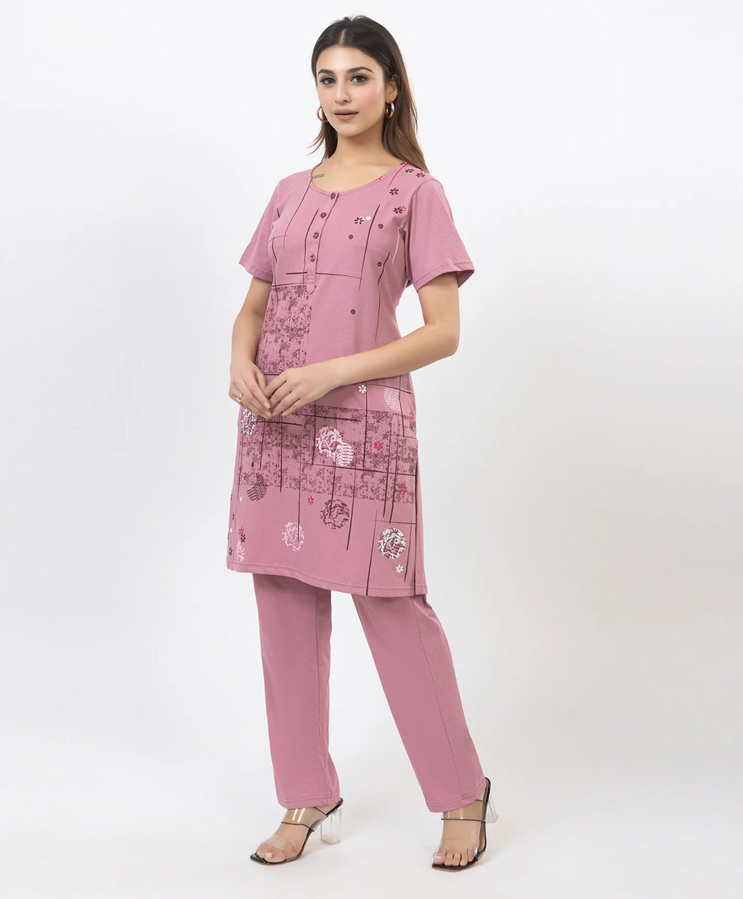Graceful Straight-Fit Kurta Set