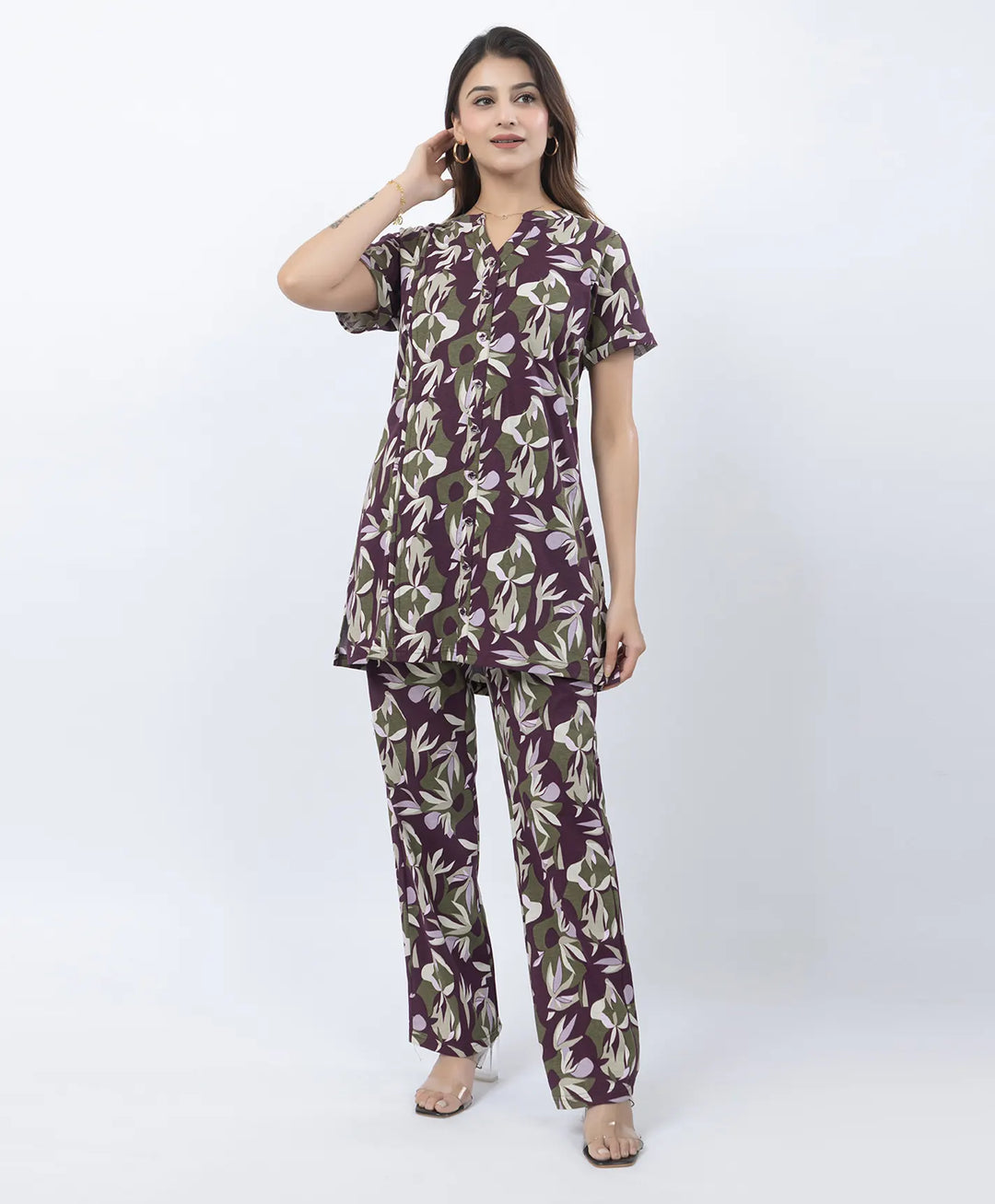 Effortless Style Floral Matching Co-Ord Set