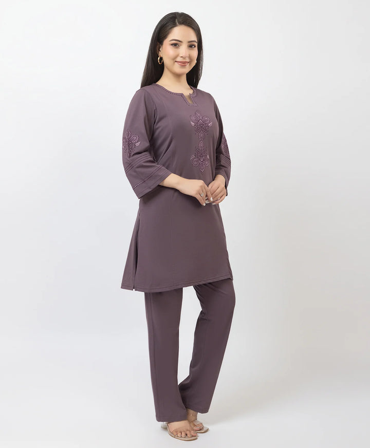 Premium Embroidered Straight-Fit Kurta Set
