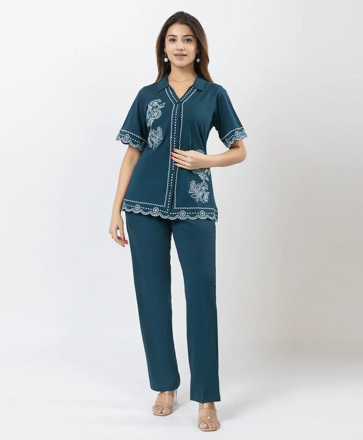 Contemporary Embroidered Co-Ord Set