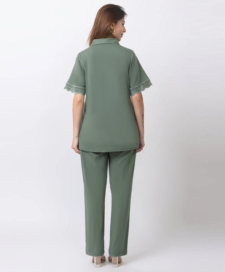 Premium Embroidered Co-Ord Set