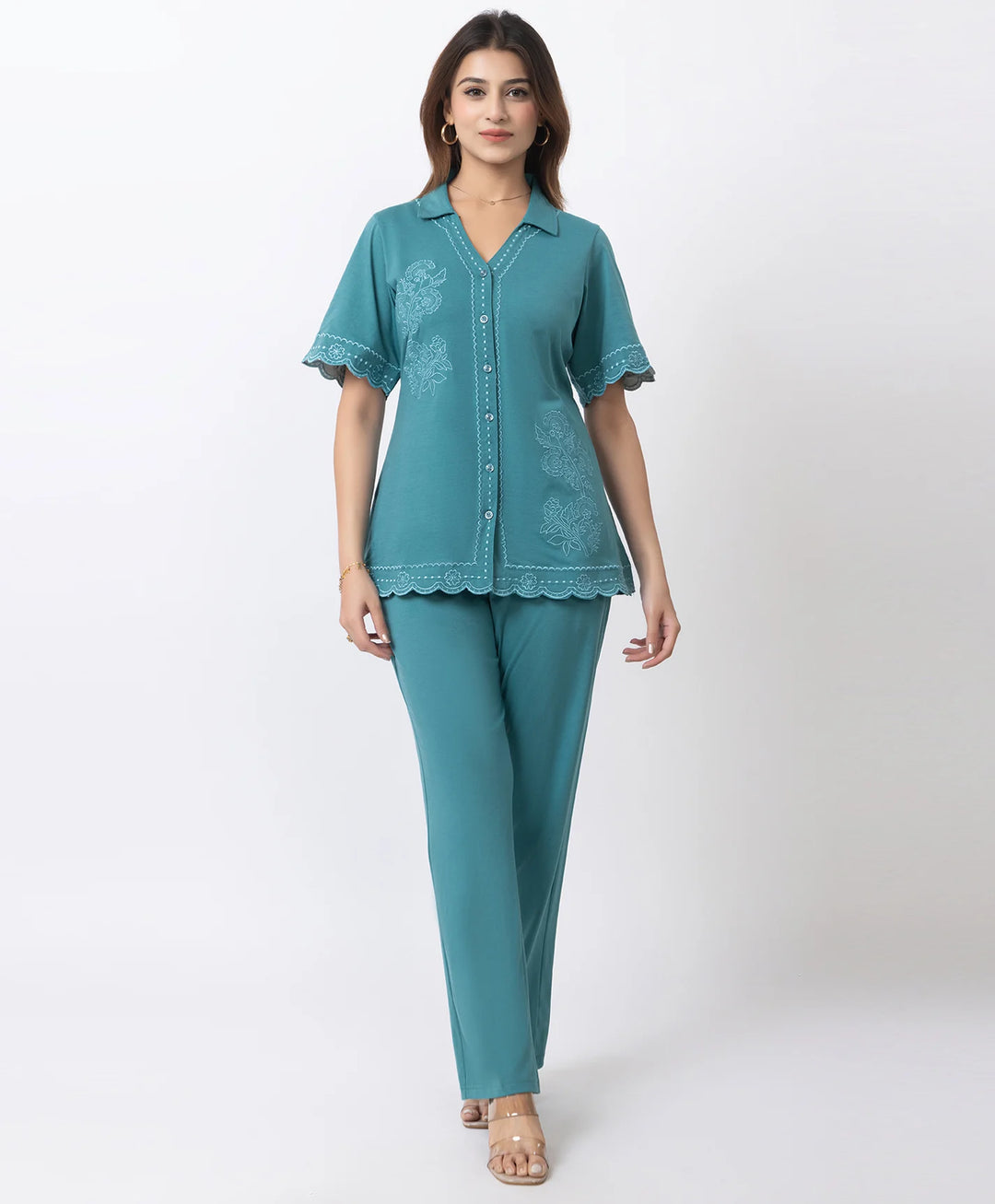 Premium Embroidered Co-Ord Set