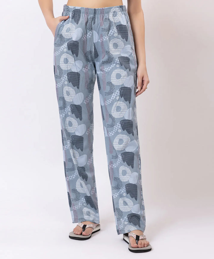 Stylish Rotary Print Comfort Lower