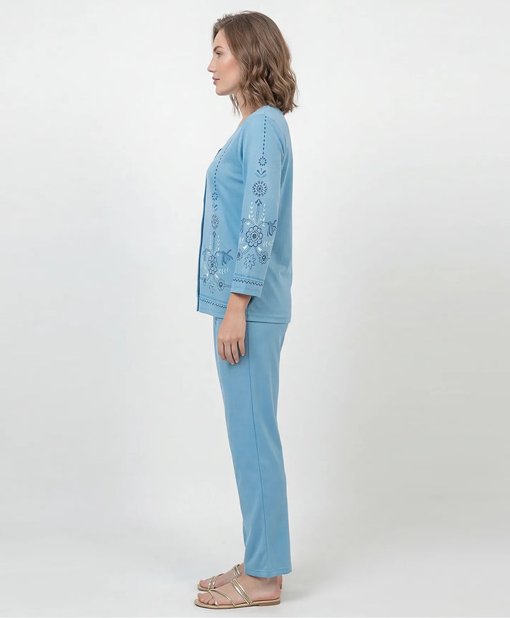 Premium Placement Print Co-Ord Set