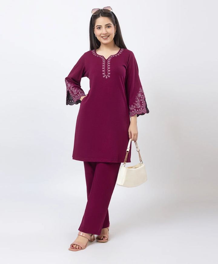 Classic Ethnic Kurta Set with Designer Sleeve Detail