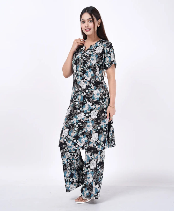 Premium Printed Kurta Palazzo
