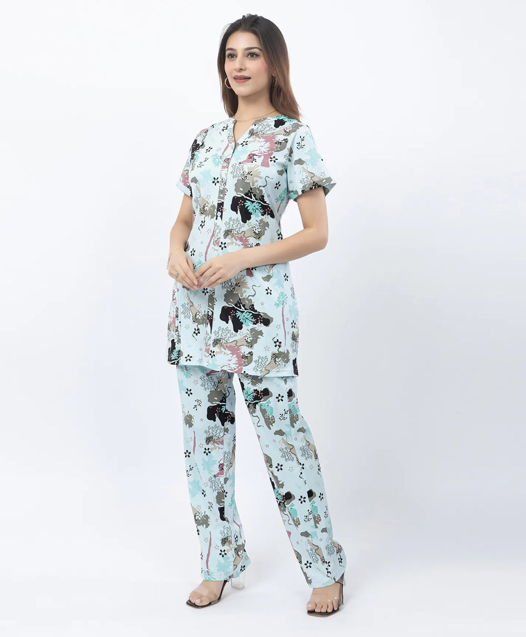 Effortless Style Floral Matching Co-Ord Set