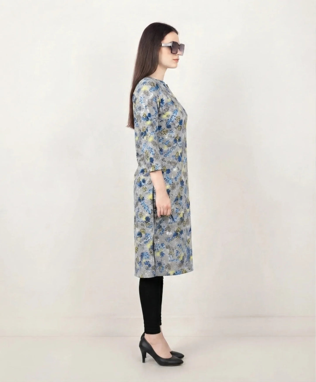 Refined Everyday Elegance Printed Kurti