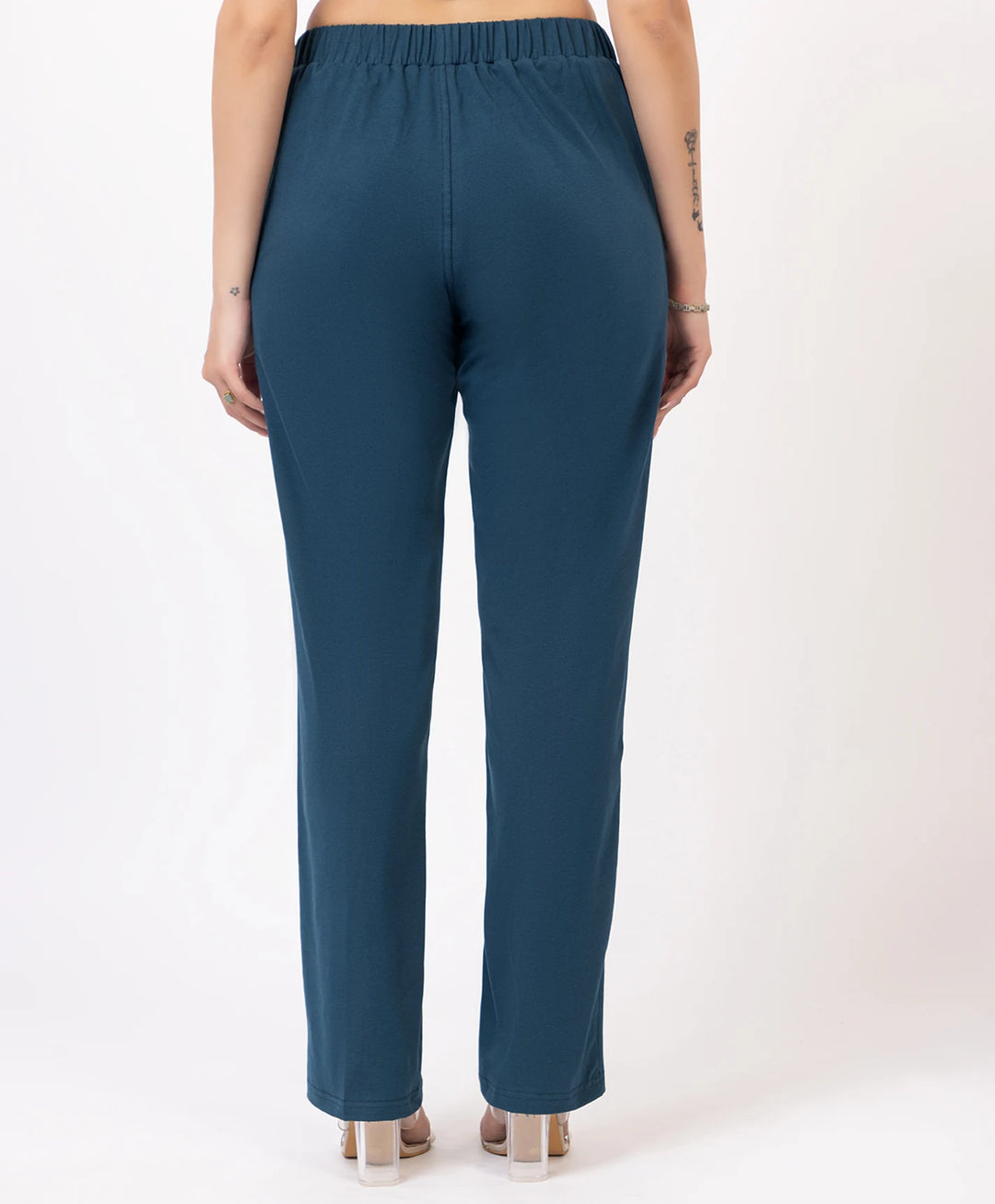 Classic Stretch Fit Lycra Trousers