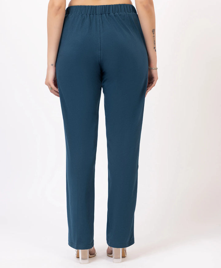 Classic Stretch Fit Lycra Trousers