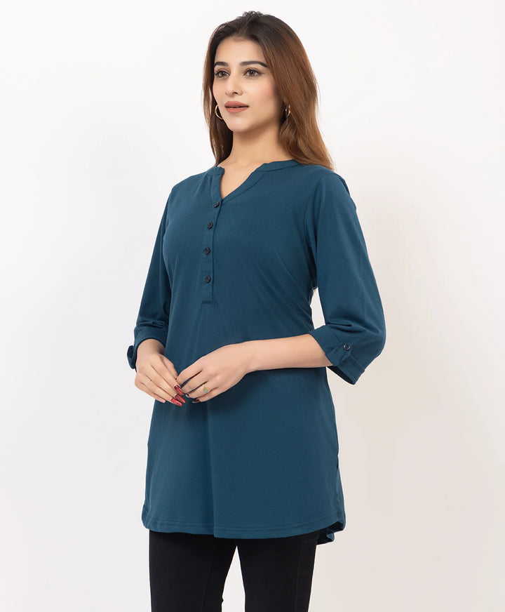 Classic Comfort Solid Kurti