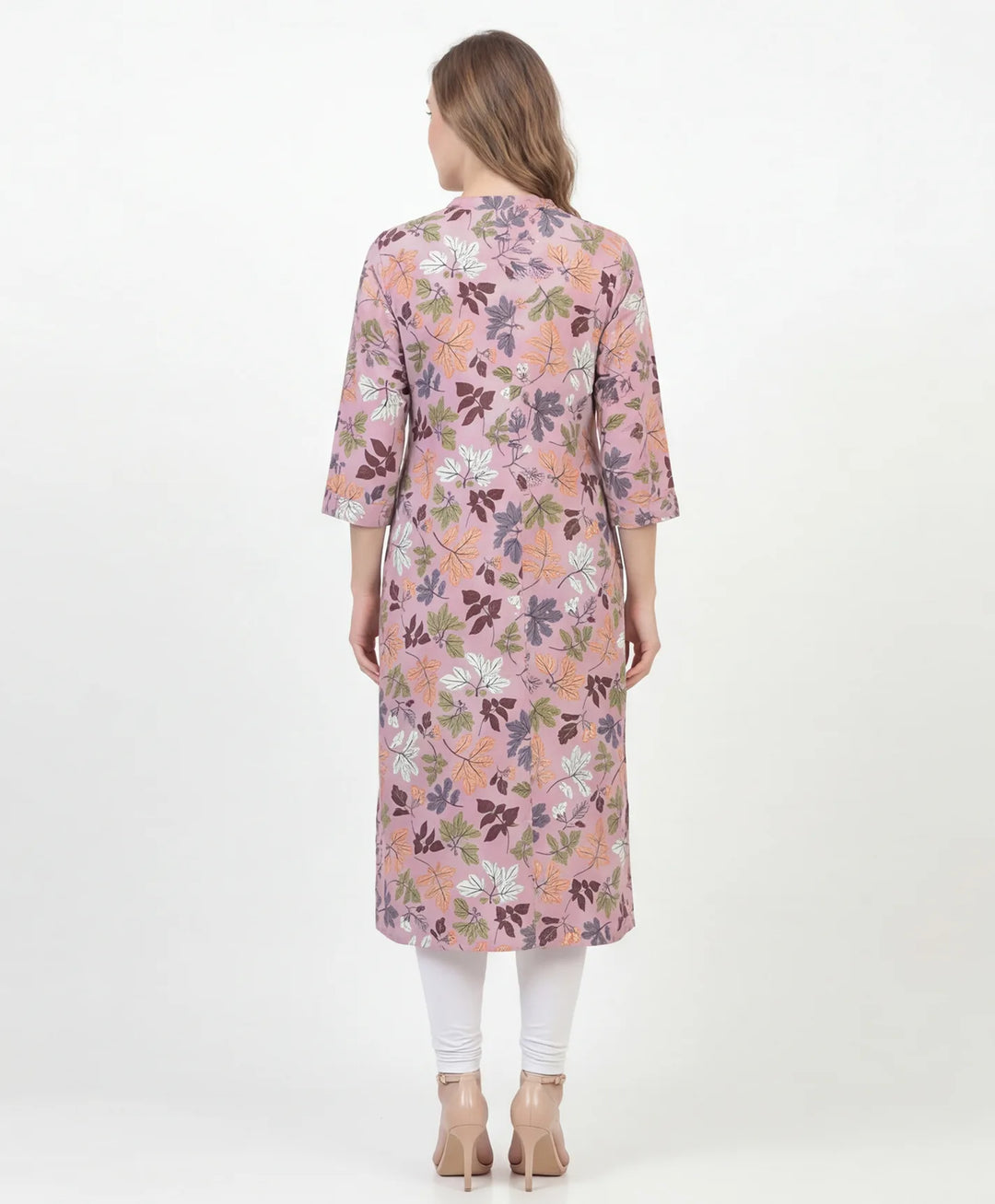 Artistic Print Straight Kurta