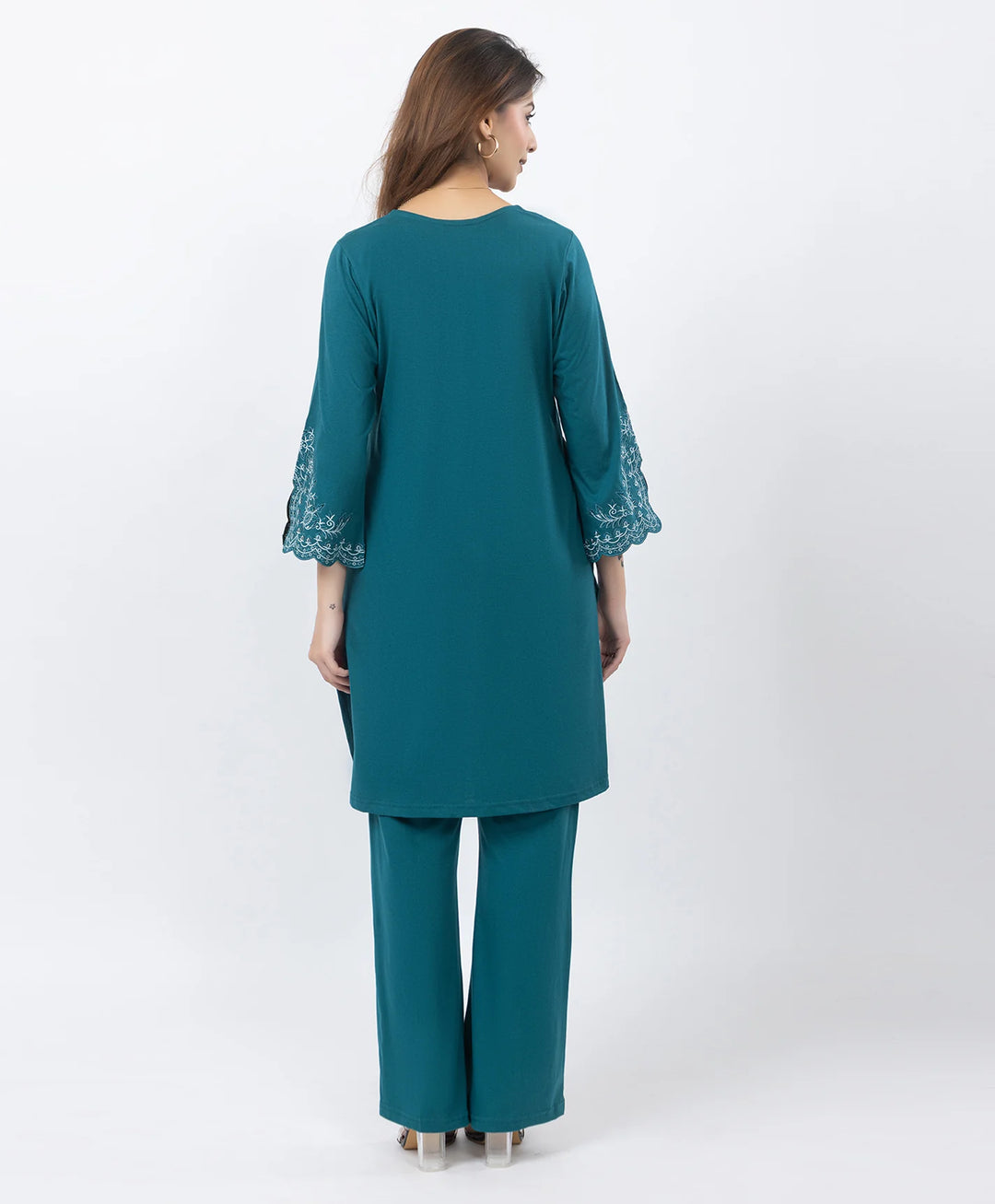 Classic Ethnic Kurta Set with Designer Sleeve Detail