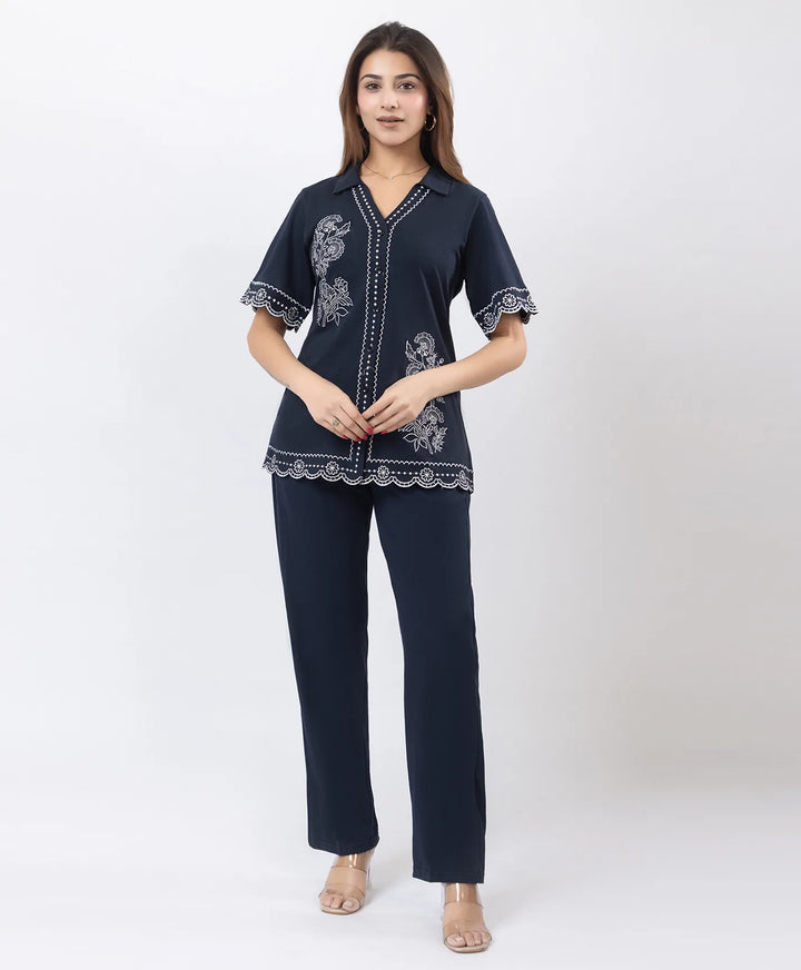 Contemporary Embroidered Co-Ord Set