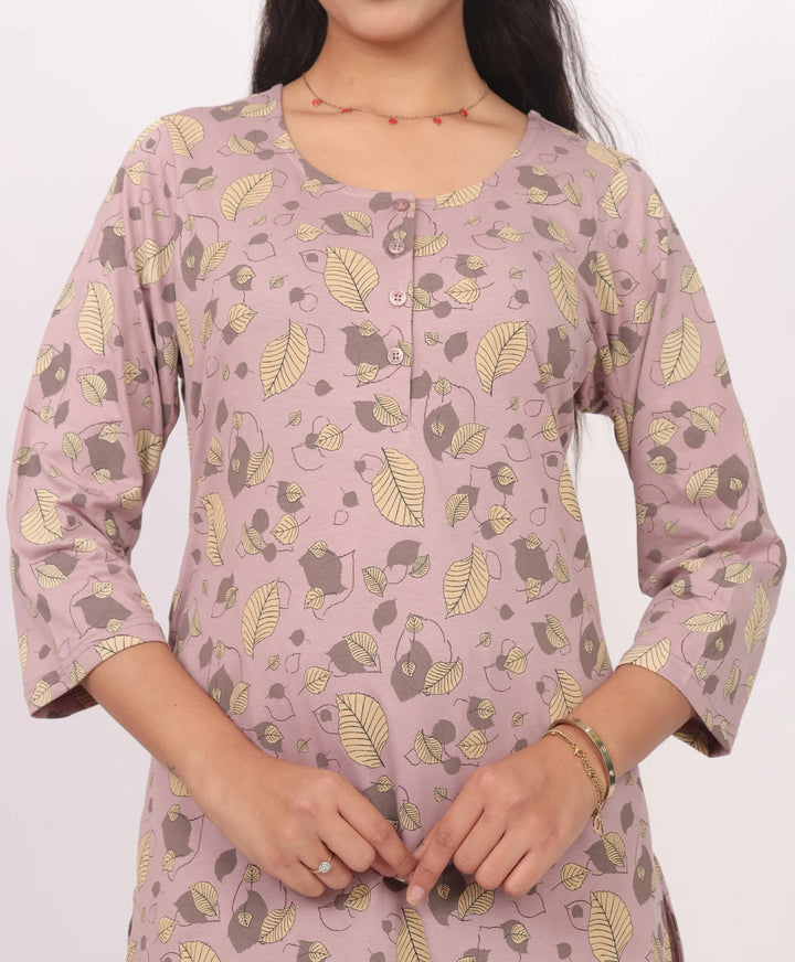 Gracefully Printed Kurta Set