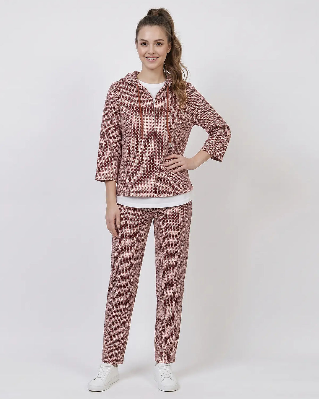Plush Hoodie Track Suit
