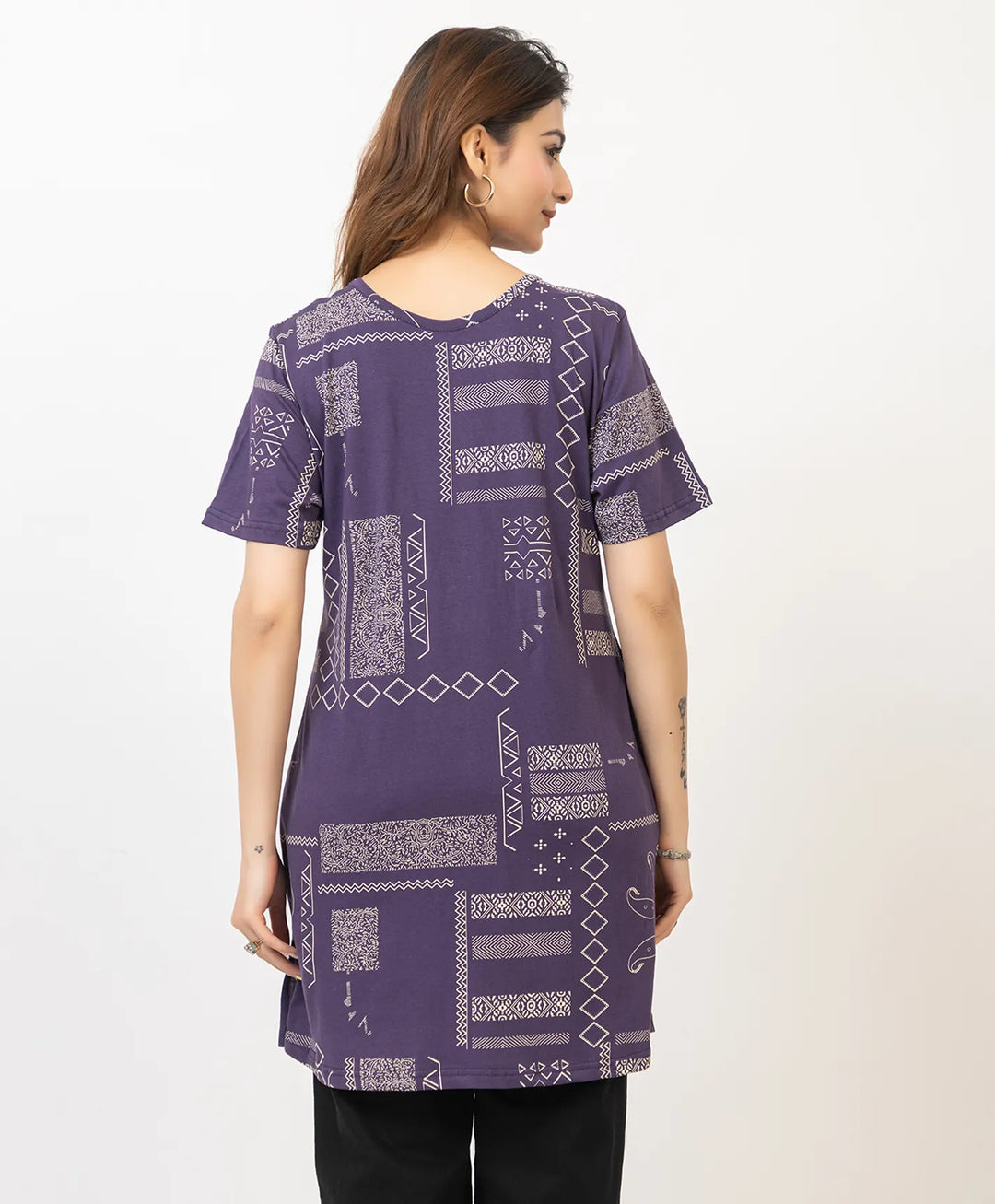 Charming Floral Everyday Long Top