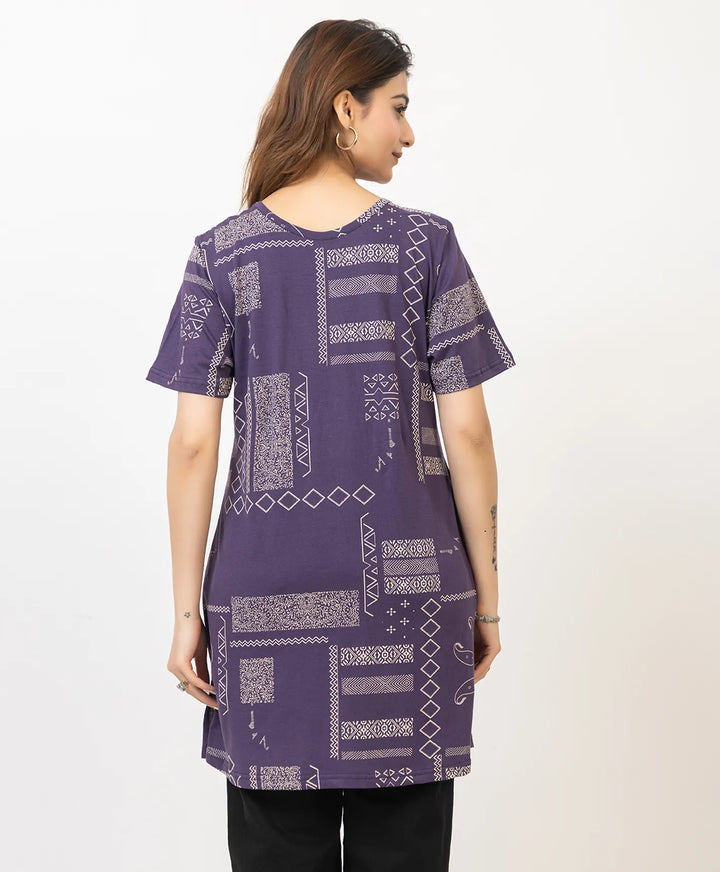 Charming Floral Everyday Long Top