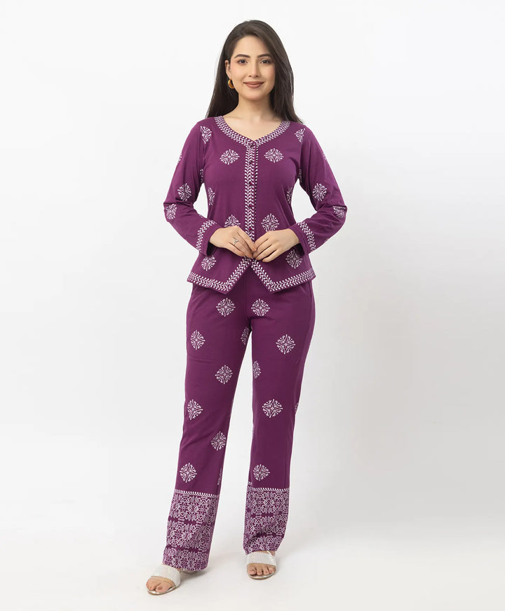Premium Allover Motif Co-Ord Set