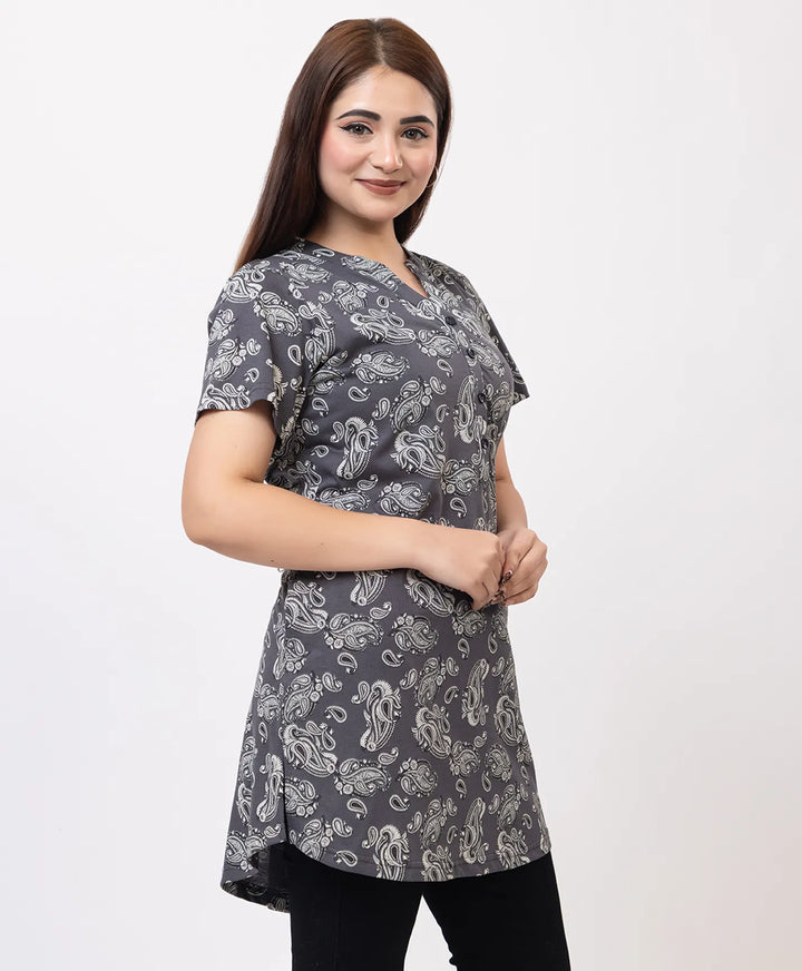 Smart Floral Style Kurti