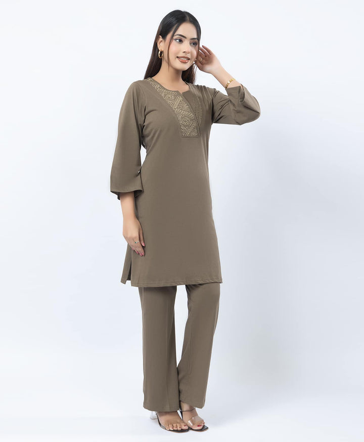 Graceful Premium Embroidered Kurta Set