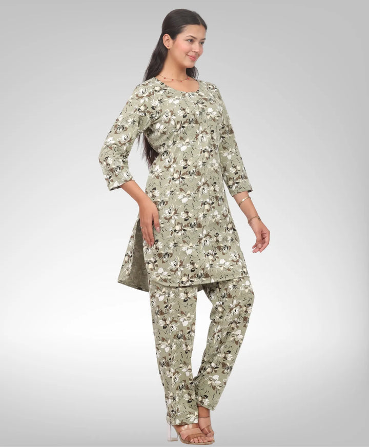 Gracefully Printed Kurta Set