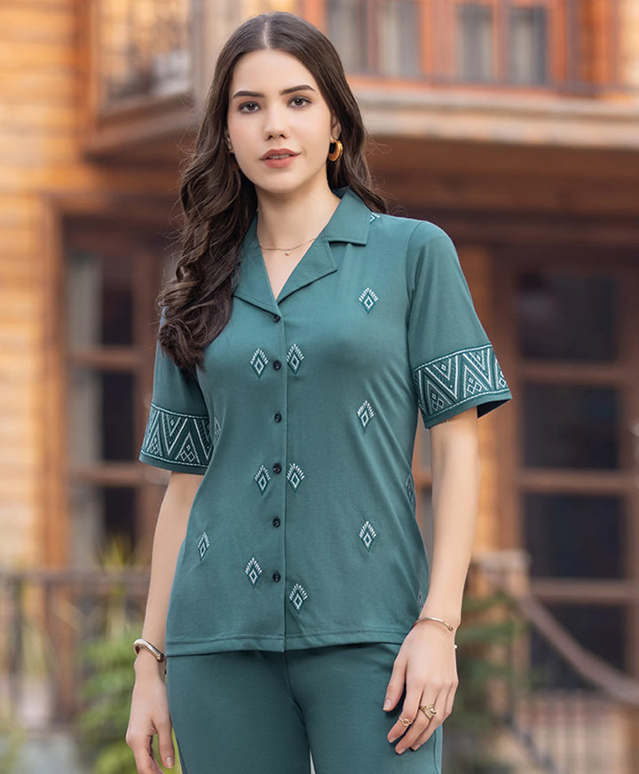 Premium Embroidered Co-Ord Set