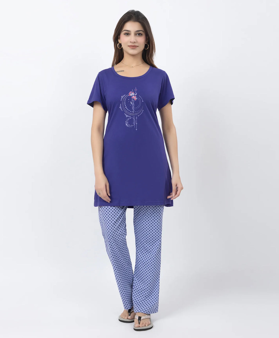 Soft & Comfortable Printed Nightwear Set