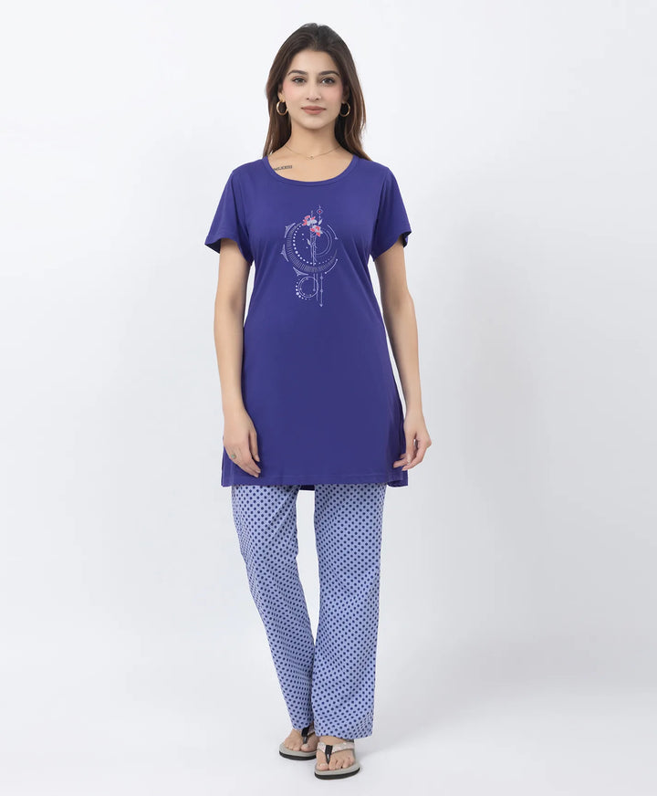 Soft & Comfortable Printed Nightwear Set