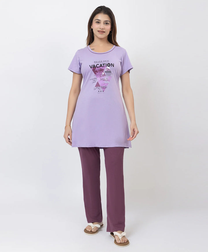 Printed Lounge Wear Set