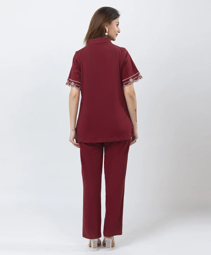 Contemporary Embroidered Co-Ord Set