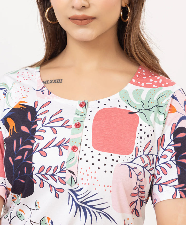 Classic Charm Printed Kurta