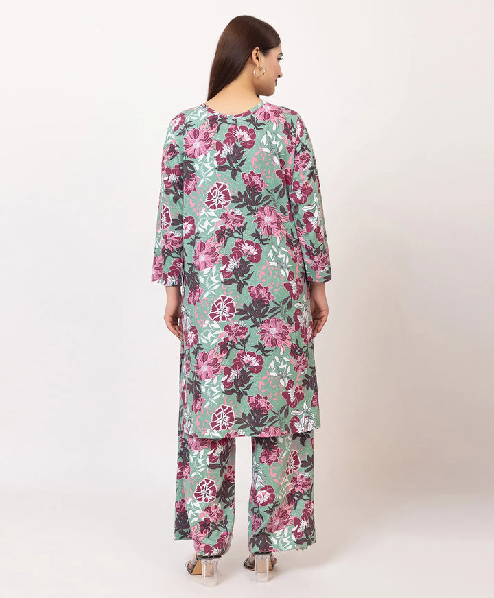 Printed Kurta Palazzo Set