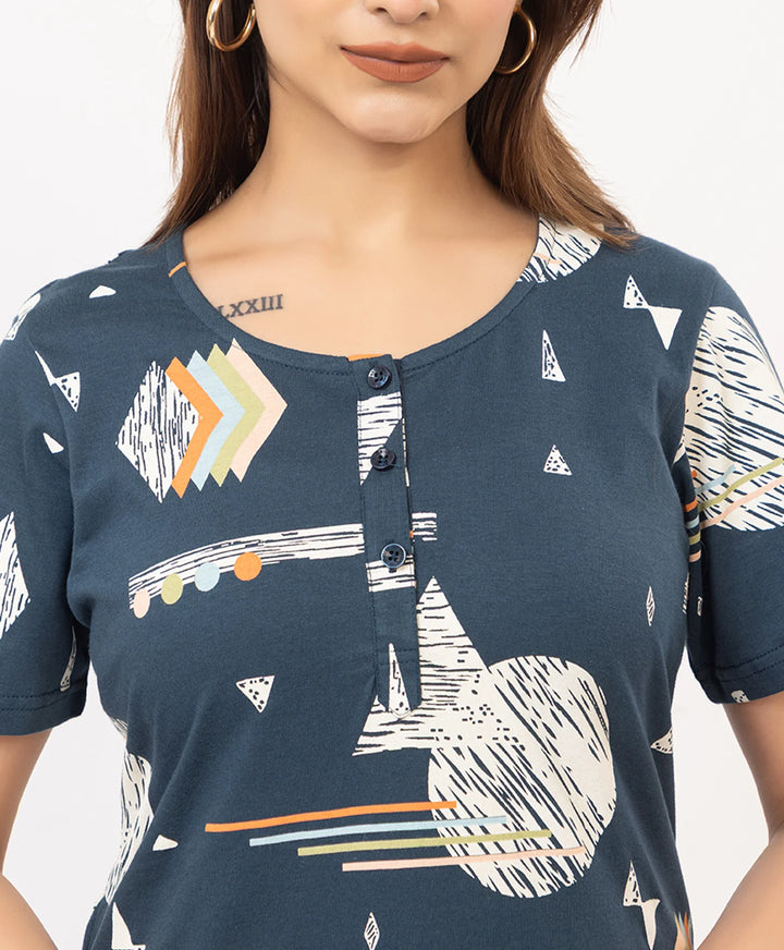 Classic Charm Printed Kurta
