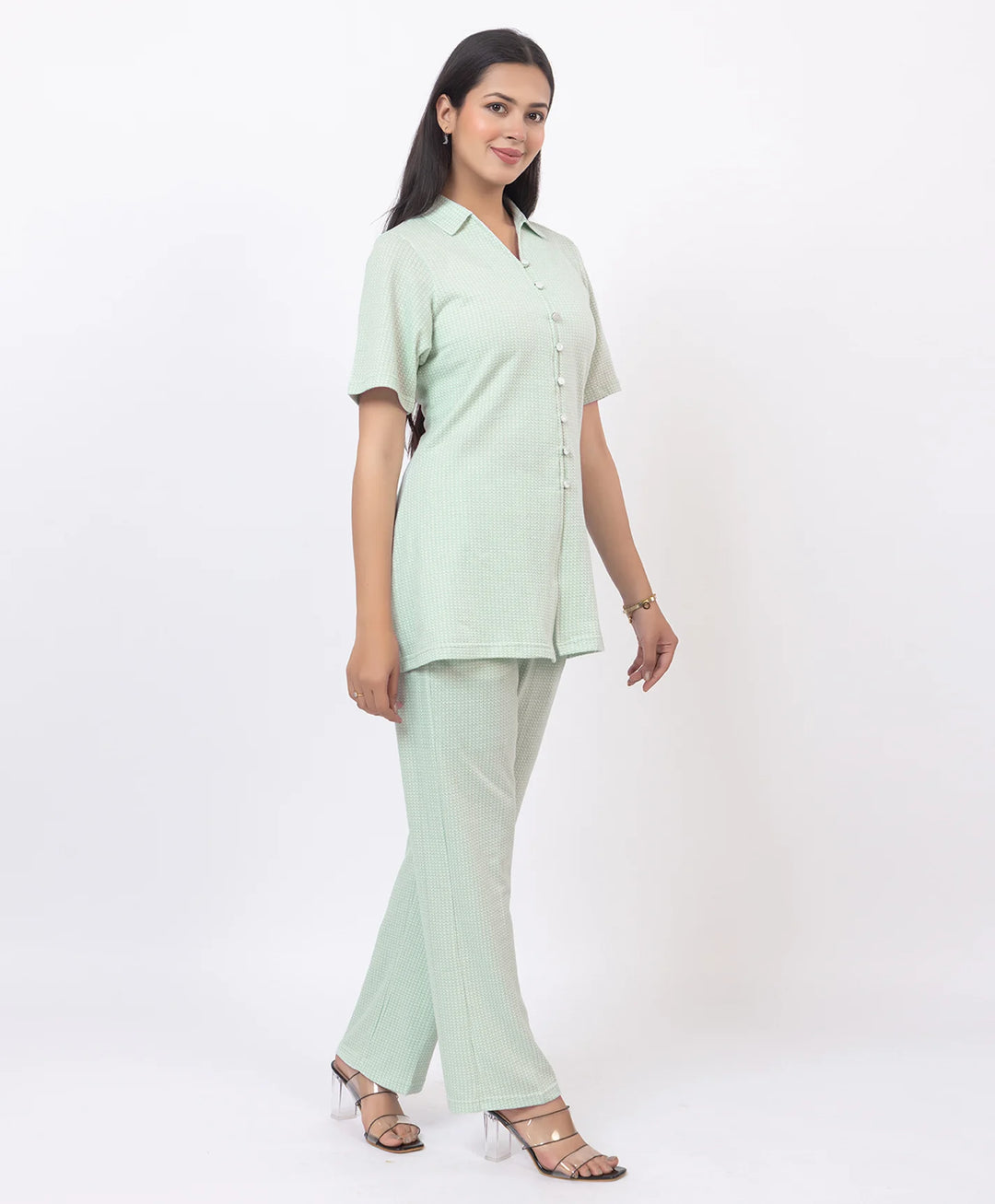 Smart Collared Co-ord Set