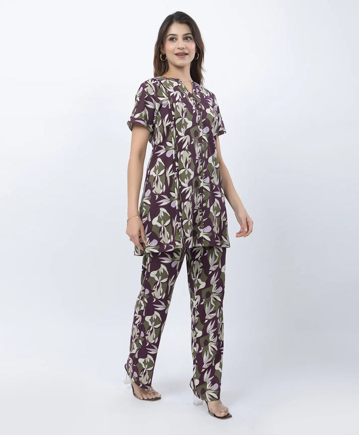 Effortless Style Floral Matching Co-Ord Set